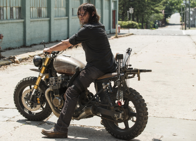 daryl on motorcycle pop