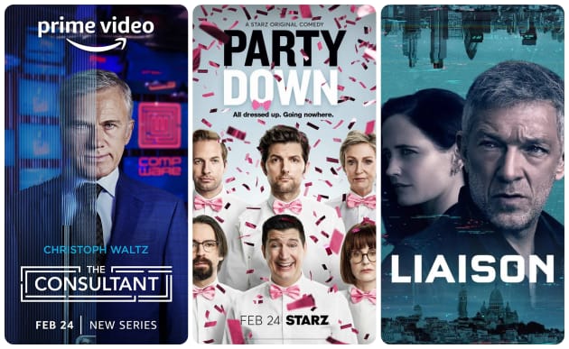 What to Watch: The Consultant, Party Down, Liaison