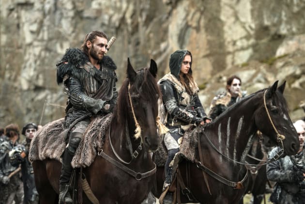 Echo and Roan – The 100 Season 4 Episode 5