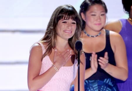 Lea Michele at the Teen Choice Awards