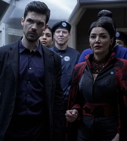 The Expanse Holden and Avasarala