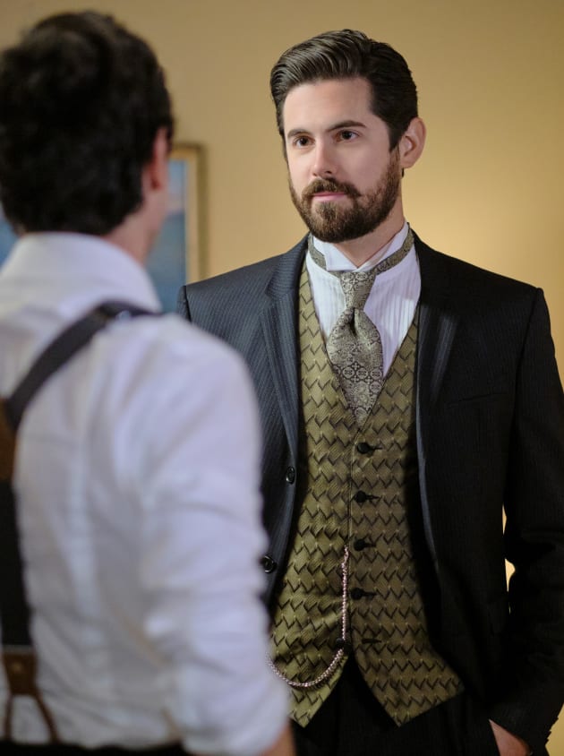 Lucas Questions Christopher - When Calls the Heart Season 8 Episode 7