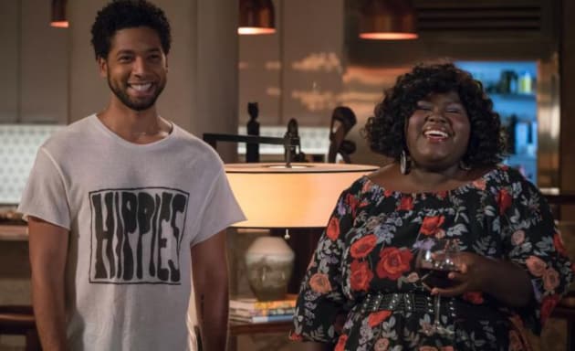 Jamal and Becky Smile - Empire Season 4 Episode 2