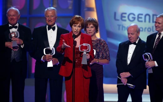 The Gang On Stage at the 2005 TV Land Awards