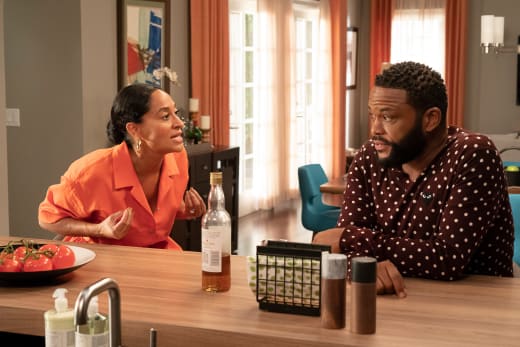 Bow & Dre Talk About Junior - black-ish Season 5 Episode 1