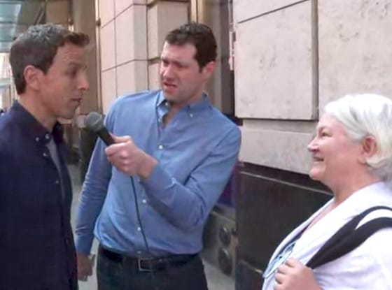 Seth and Billy on the Street