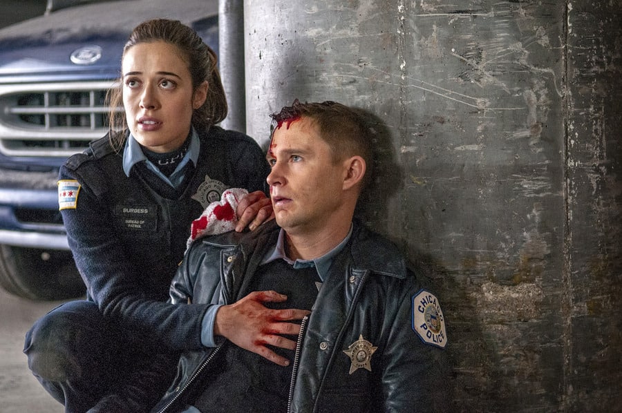 Burgess and Rowan Are Trapped Chicago PD TV Fanatic