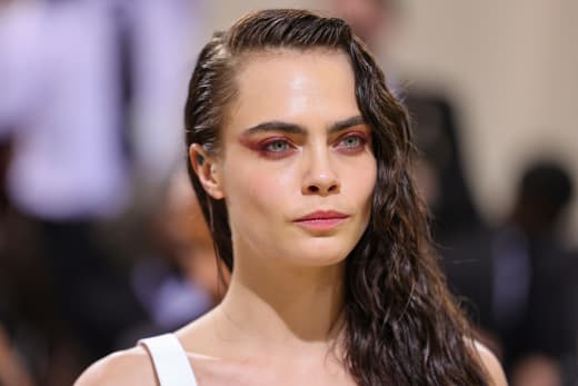 Cara Delevingne attends The 2021 Met Gala