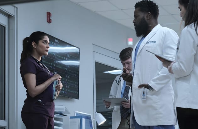 Impressing AJ - The Resident Season 4 Episode 8
