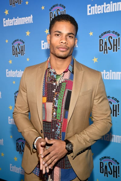 Jordan Calloway attends Entertainment Weekly's Comic-Con Bash
