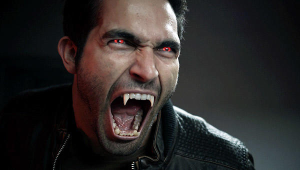 Derek on Teen Wolf