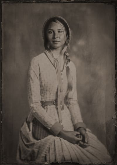 Elsa School-Type Portrait - 1883