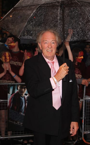  Sir Michael Gambon arrives for the World Premiere of Harry Potter And The Half Blood Prince in 2009