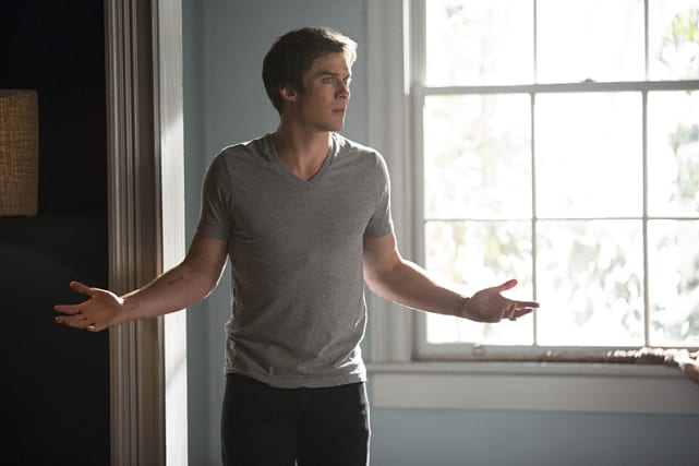 What, Damon Worry? - The Vampire Diaries Season 7 Episode 4