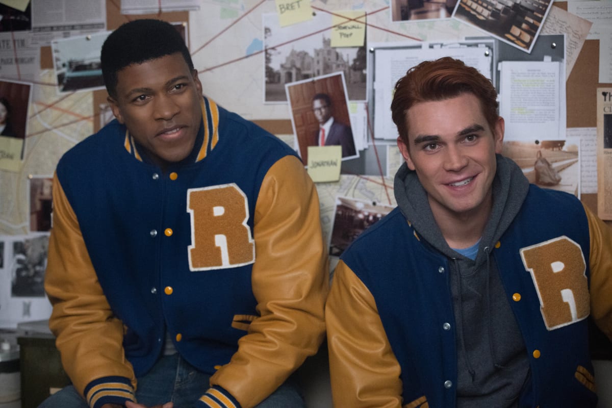 Varsity jacket cheap riverdale