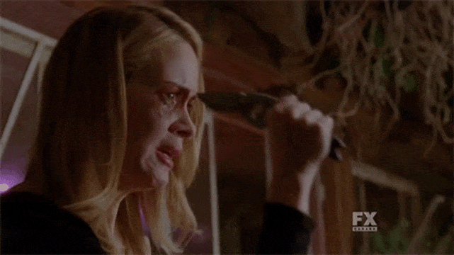 Cordelia Blinds Herself (Coven)