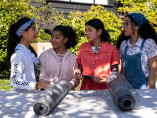 Making the float - The Baby-Sitters Club