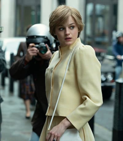 Emma Corrin on The Crown