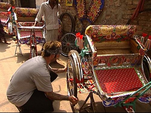 Nick Builds a Rickshaw