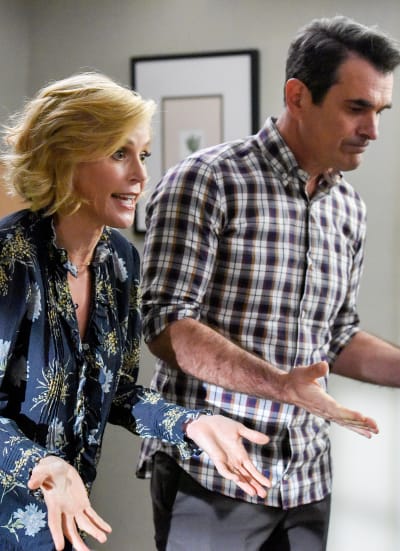 Claire and Phil Lecturing - Modern Family Season 11 Episode 17