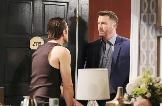 Locking Horns Over Chloe - Days of Our Lives
