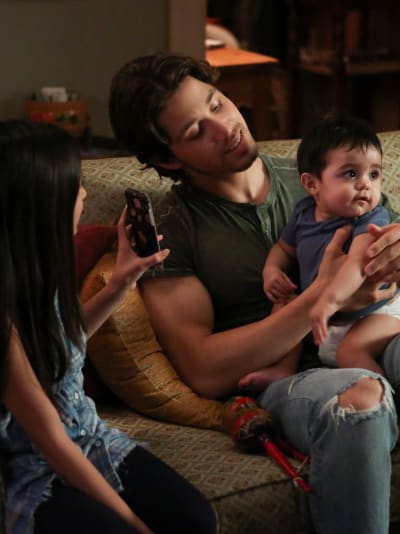 Playing with Rafa - Tall  - Party of Five Season 1 Episode 2