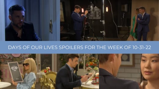 Spoilers for the Week of 10-31-22 - Days of Our Lives