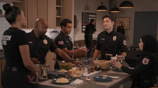 Firehouse Meals  - 9-1-1: Lone Star Season 4 Episode 4