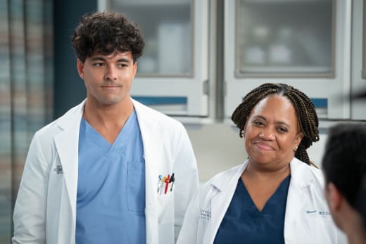 Polite Smiles - Grey's Anatomy Season 20 Episode 7