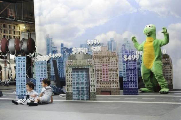 In a Commercial