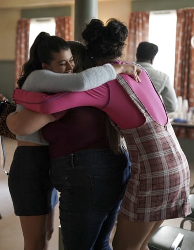 Group hug - Single Drunk Female Season 1 Episode 9
