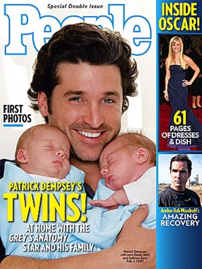 Mecánicamente Belicoso Estricto patrick dempsey hijos