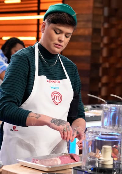 Kennedy Gets the Work -tall - MasterChef Season 13 Episode 6