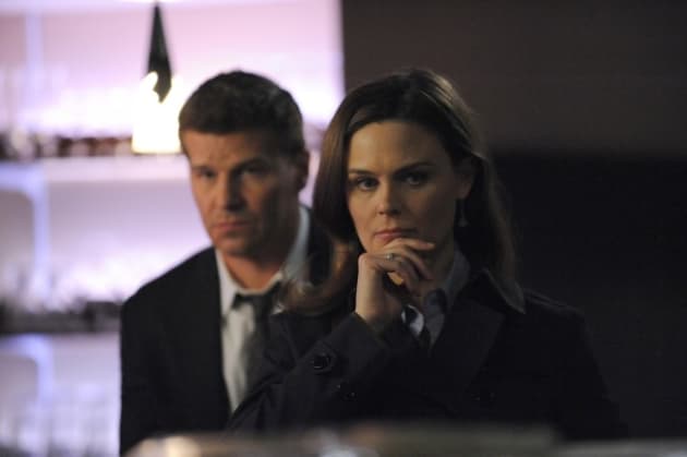 Booth and Brennan Look On
