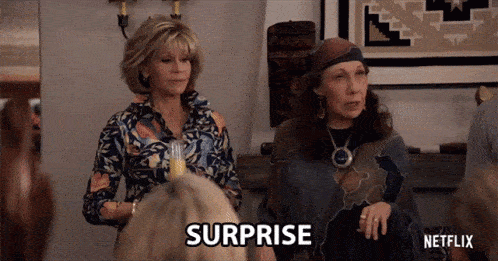 Grace and Frankie Surprise