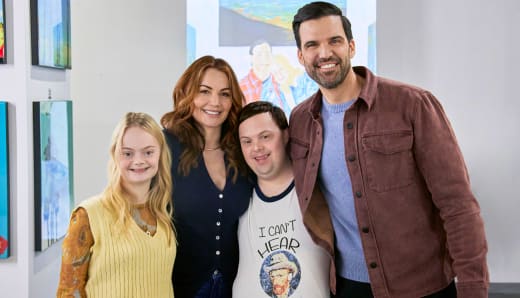 Lily D. Moore, Erica Durance, David DeSanctis, Benjamin Ayres 