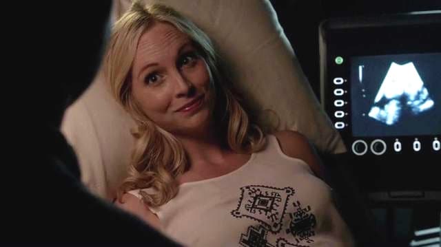 The Vampire Diaries - Caroline is Pregnant with Alaric's Babies!
