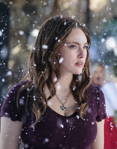 Snow in Mystic Falls - Tall  - Legacies Season 2 Episode 8