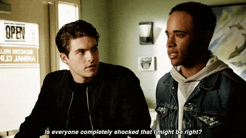 Teen Wolf Theo Shocked Right