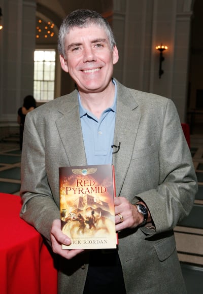 Rick Riordan Attends Launch Party
