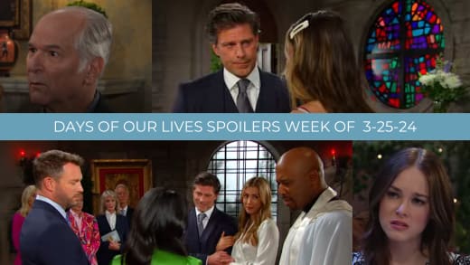 Spoilers for the Week of 3-25-24 - Days of Our Lives
