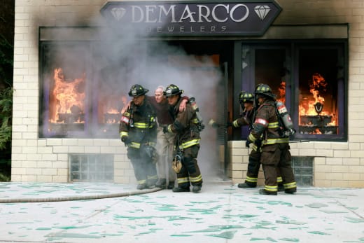 Explosion at a Jewelry Store - Chicago Fire
