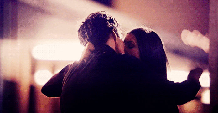 Delena Makeout Gif Tv Fanatic