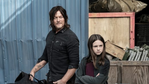 Daryl and Judith - The Walking Dead Season 11 Episode 18