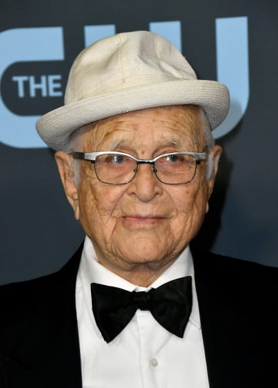 Norman Lear attends the 25th Annual Critics' Choice Awards at Barker Hangar 