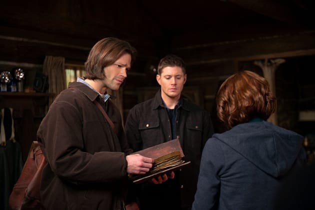 Sam Dean And Charlie Supernatural Season 10 Episode 18