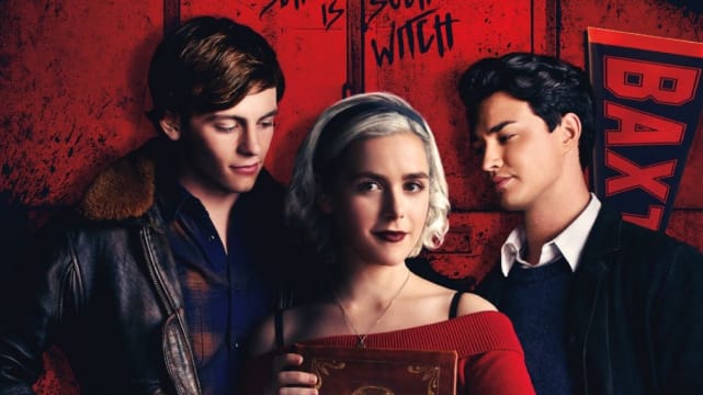 Sabrina, Harvey, and Nick - Chilling Adventures of Sabrina