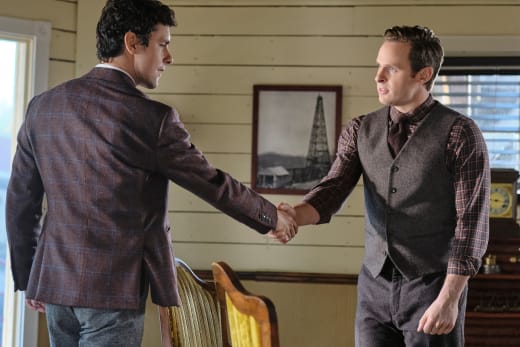 Mike Welcoms Christopher - When Calls the Heart Season 8 Episode 7