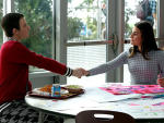 Kurt and Rachel's First Meeting - Glee Season 6 Episode 12