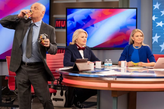 Frank Needs a Pick-Me-Up - Murphy Brown Season 11 Episode 6